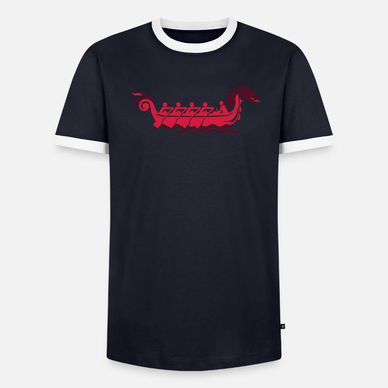 Dragon boat Men's Ringer Shirt