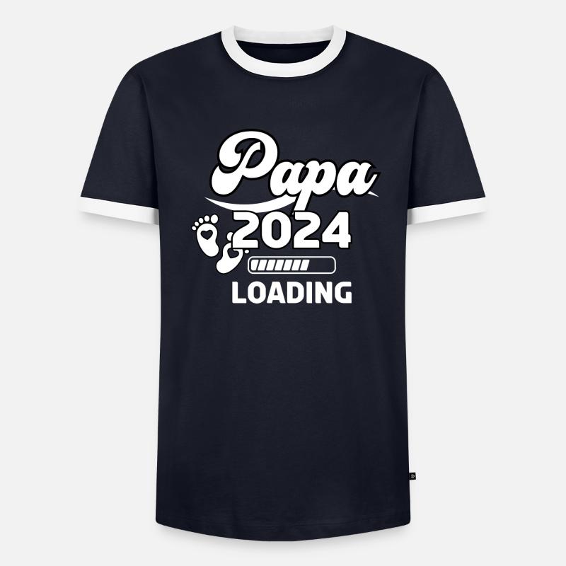 Daddy 2024 Loading - Men's Ringer Shirt - undefined