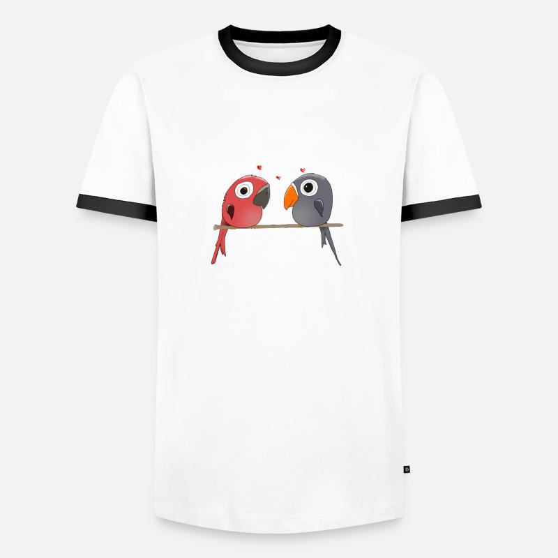 Two turtle doves Men's Ringer Shirt
