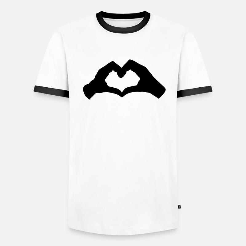 HandHerz2 T-shirt contrasté Homme