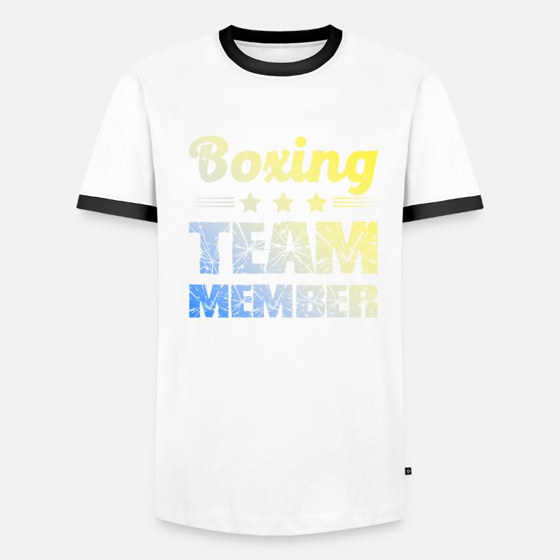 Équipe de boxe T-shirt contrasté Homme