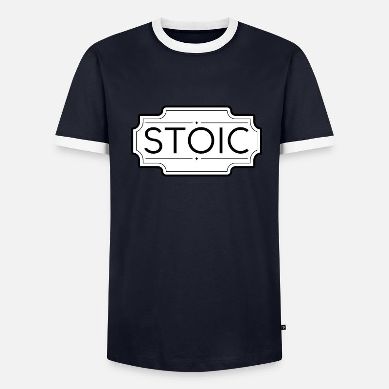 stoic T-shirt contrasté Homme