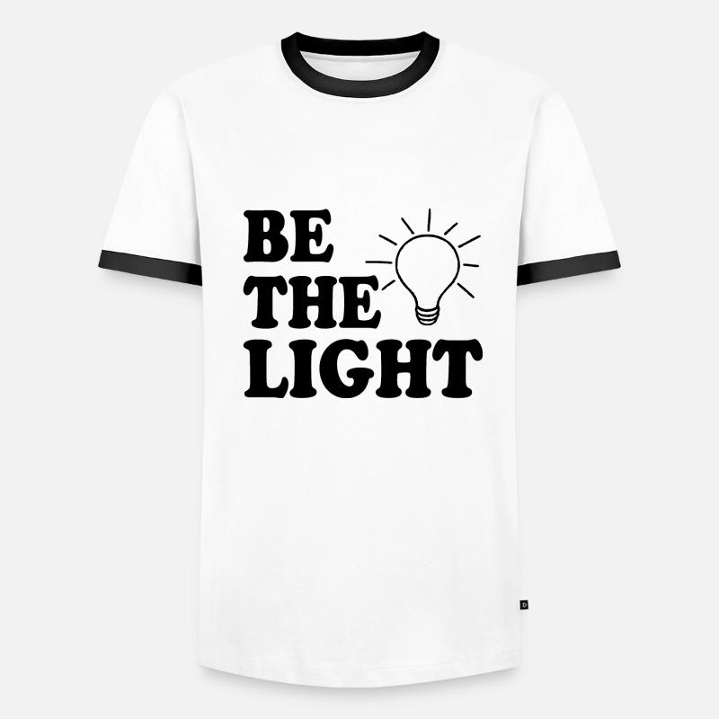 Be the light Men's Ringer Shirt