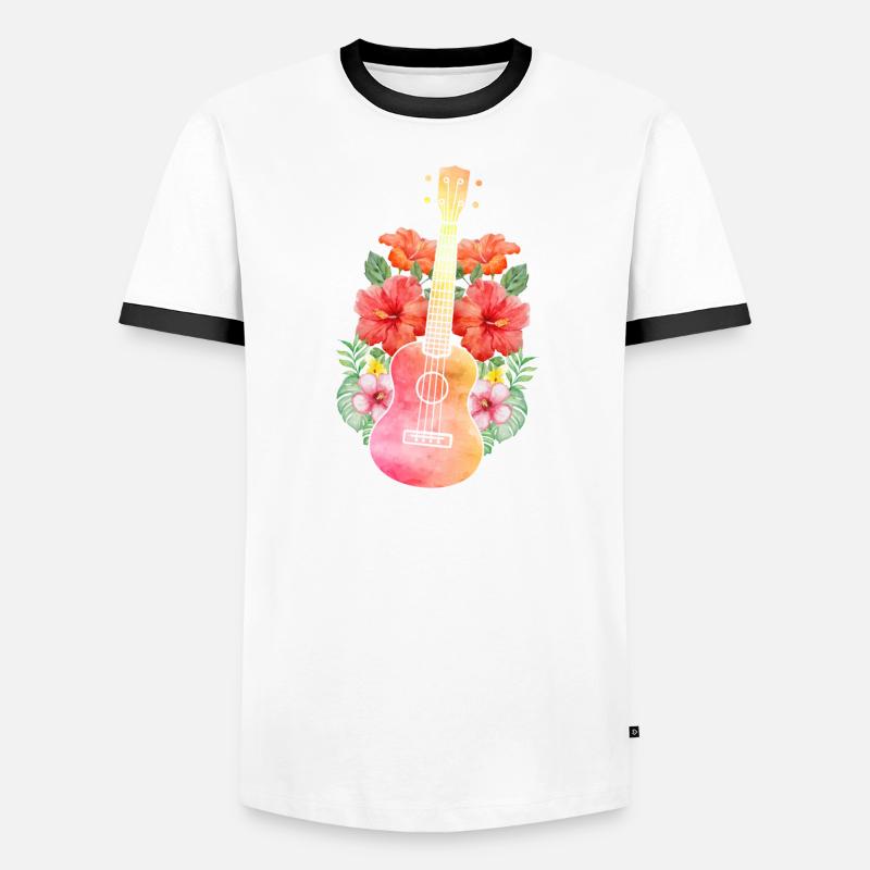 Uke ukulele Men's Ringer Shirt