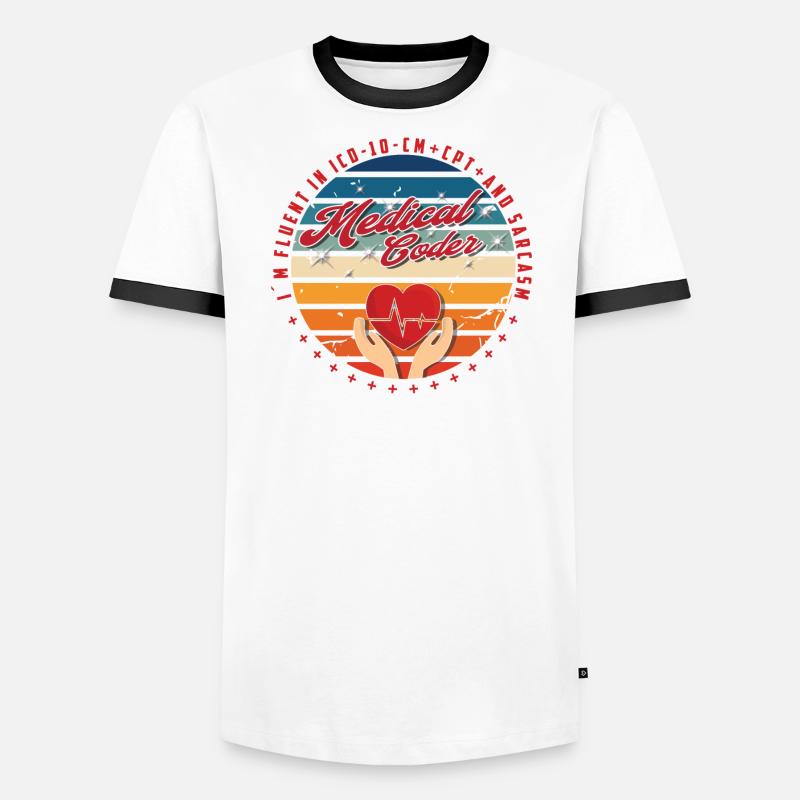 Medical Assistant - Medical Coder Men's Ringer Shirt