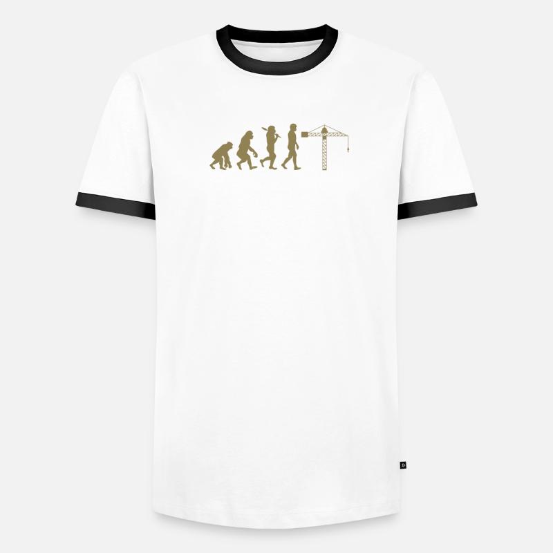 Évolution du grutier T-shirt contrasté Homme