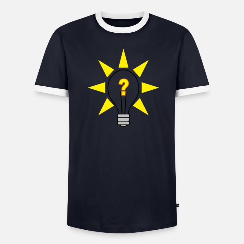 Idée Lumineuse T-shirt contrasté Homme