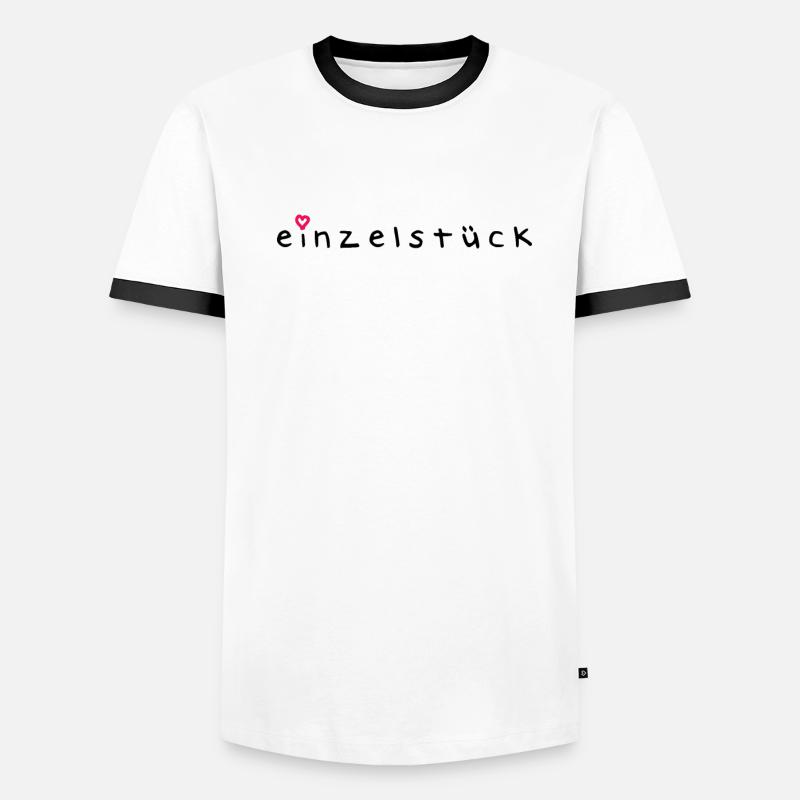 Einzelstück Geschenk Männer Kontrast-T-Shirt