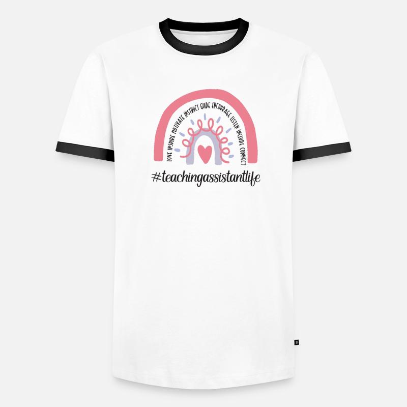 Teaching assistant Assistant Teacher Pedagogical assistant Men's Ringer Shirt