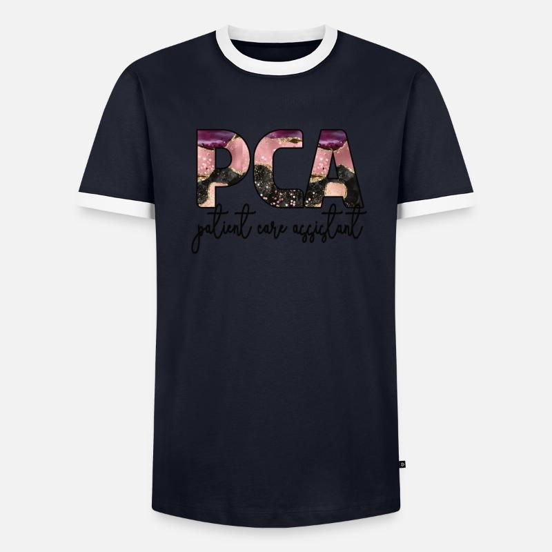 Nursing Assistant PCA Nursing Assistant - Men's Ringer Shirt - undefined