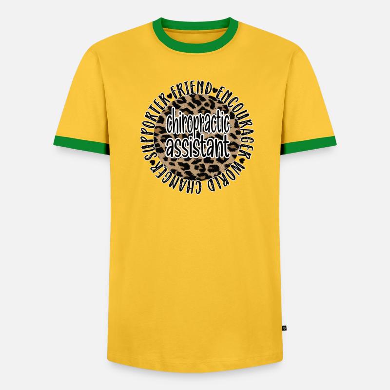 Chiropractic Assistant Chiropractic Assistant - Men's Ringer Shirt - undefined
