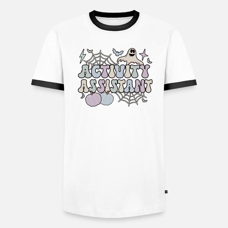 Activity Assistant Activity Professional Halloween Men's Ringer Shirt