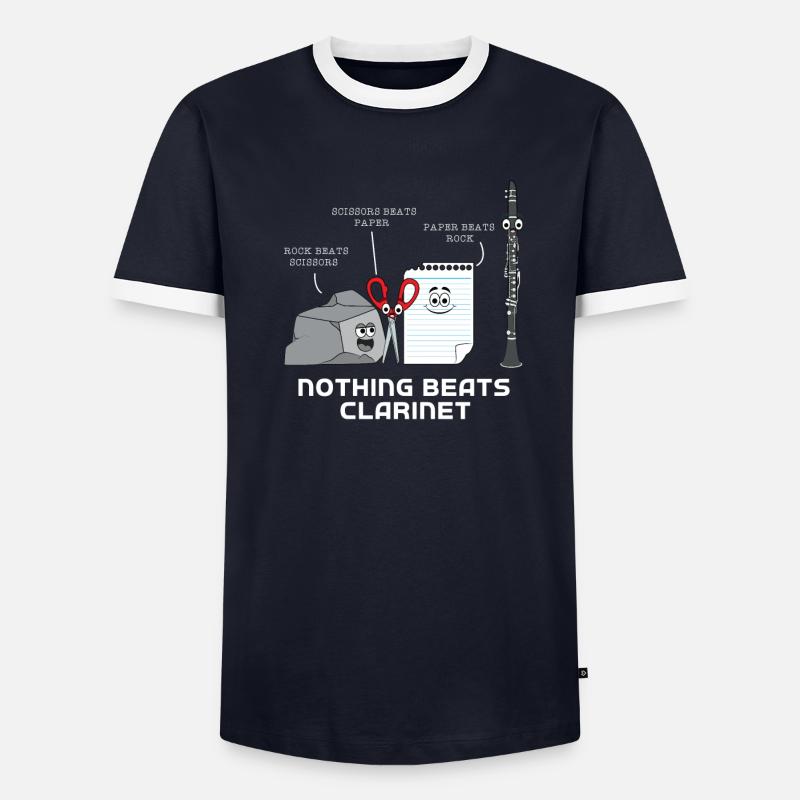 Clarinette T-shirt contrasté Homme