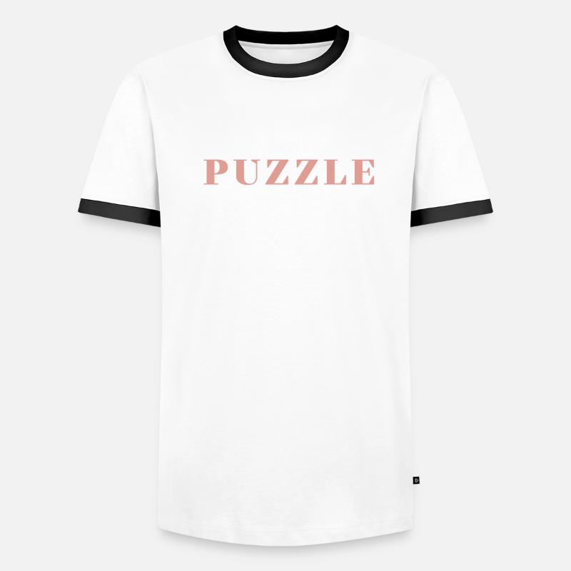 Puzzle Queen - Je passe devant mon heure de coucher T-shirt contrasté Homme