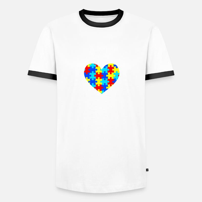 Puzzle Queen - Je passe devant mon heure de coucher T-shirt contrasté Homme