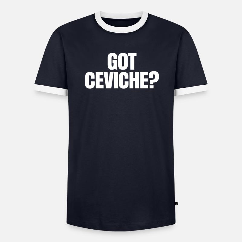 Ceviche Geschenk - Männer Kontrast-T-Shirt - undefined