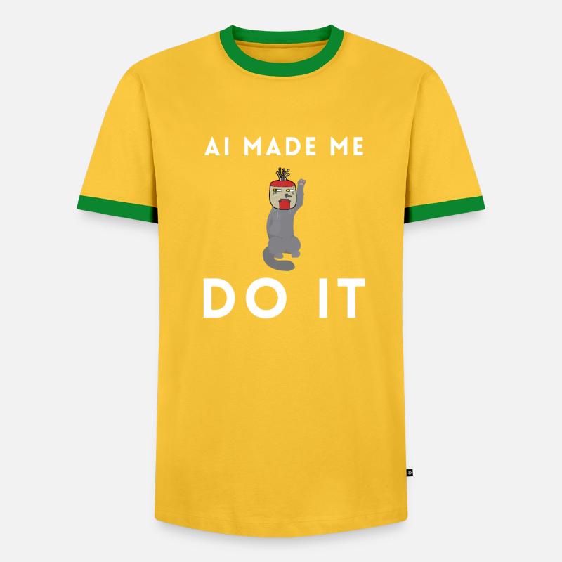 Artificial Intelligence Ai Chat - Men's Ringer Shirt - undefined