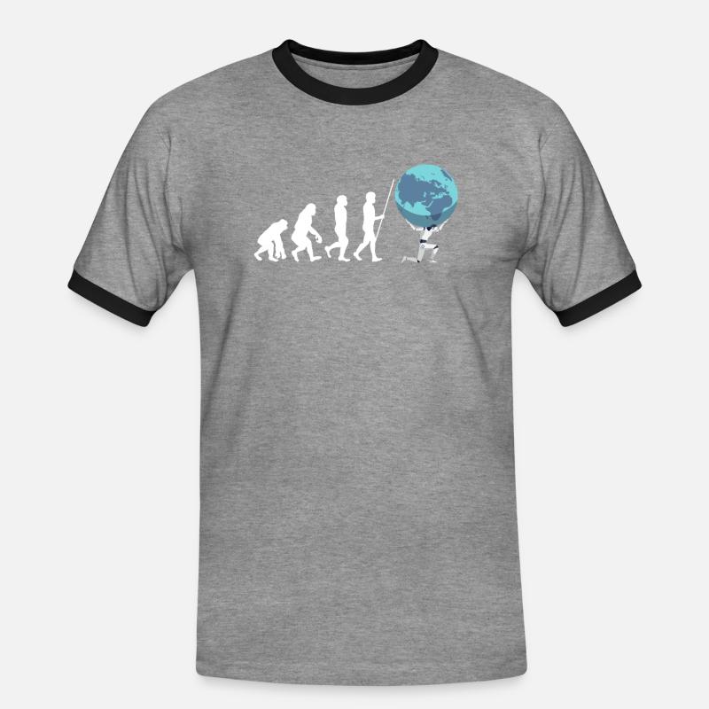 Artificial Intelligence Ai Chat - Men's Ringer Shirt - heather grey/black