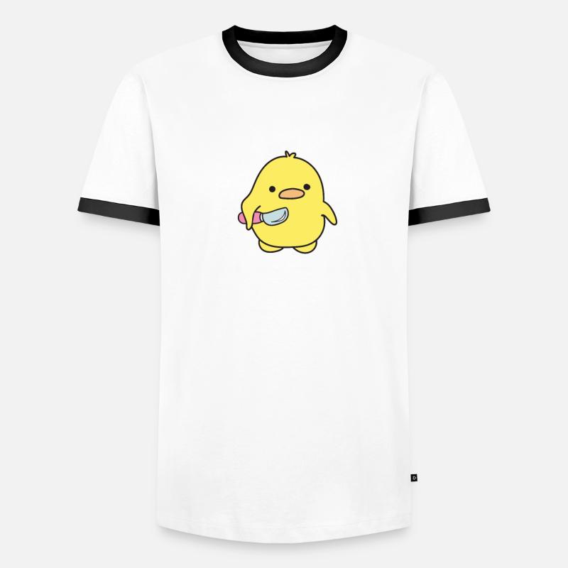 Compostez vos ennemis T-shirt contrasté Homme