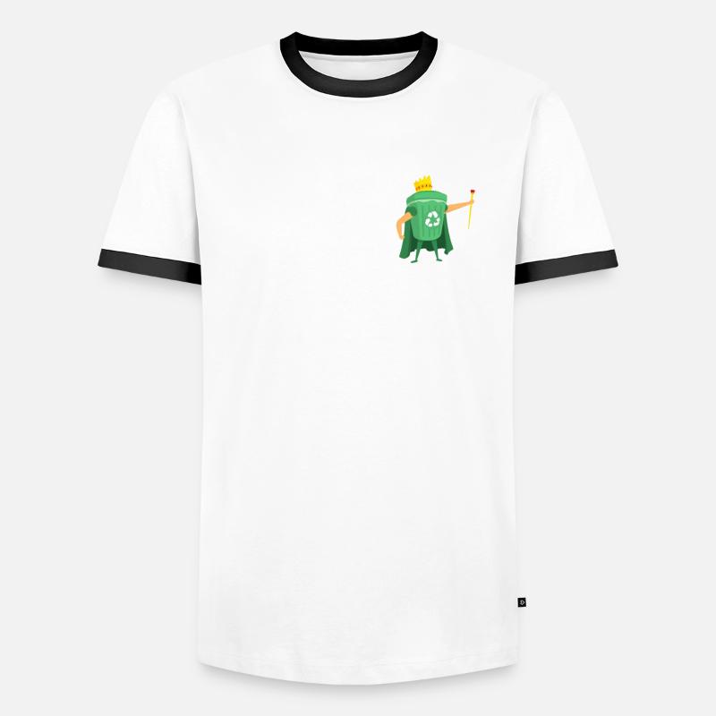 Compostez vos ennemis T-shirt contrasté Homme