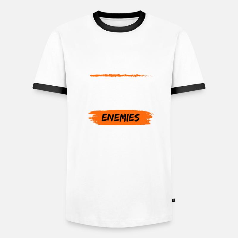Compostez vos ennemis T-shirt contrasté Homme