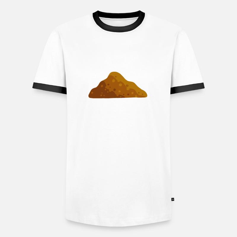 Compostez vos ennemis T-shirt contrasté Homme
