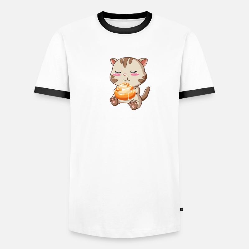 Cinnamon Roll And Cinnamon Buns Men's Ringer Shirt