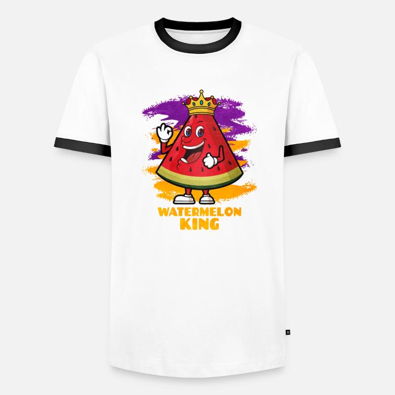 Pastèque T-shirt contrasté Homme