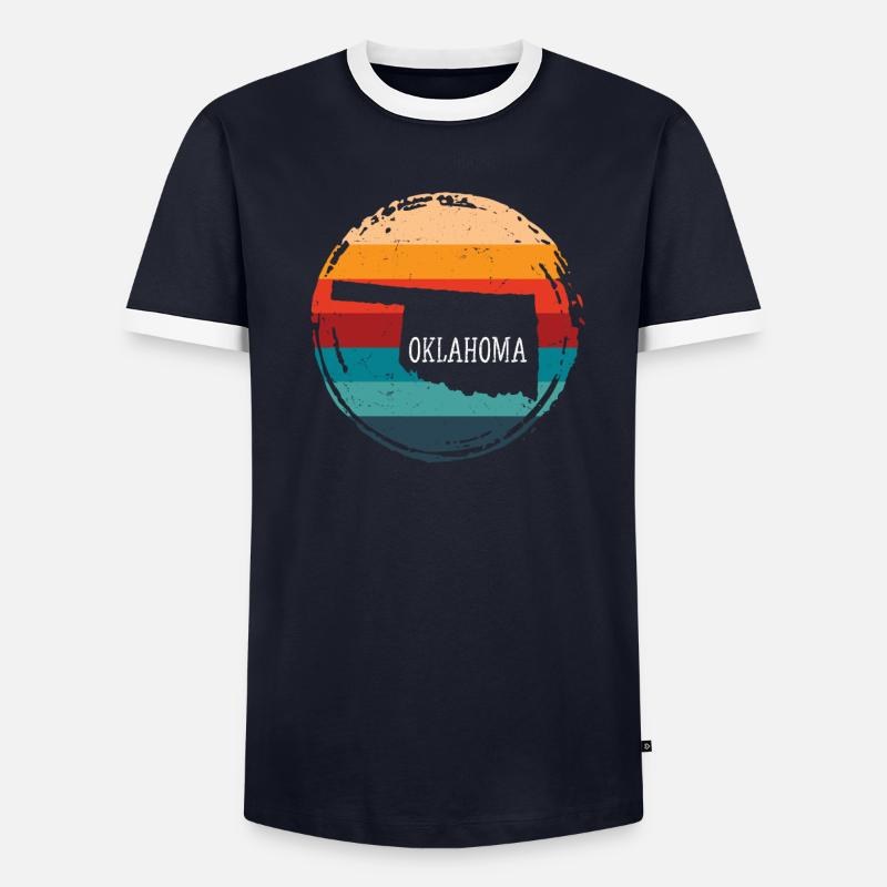 Oklahoma T-shirt contrasté Homme