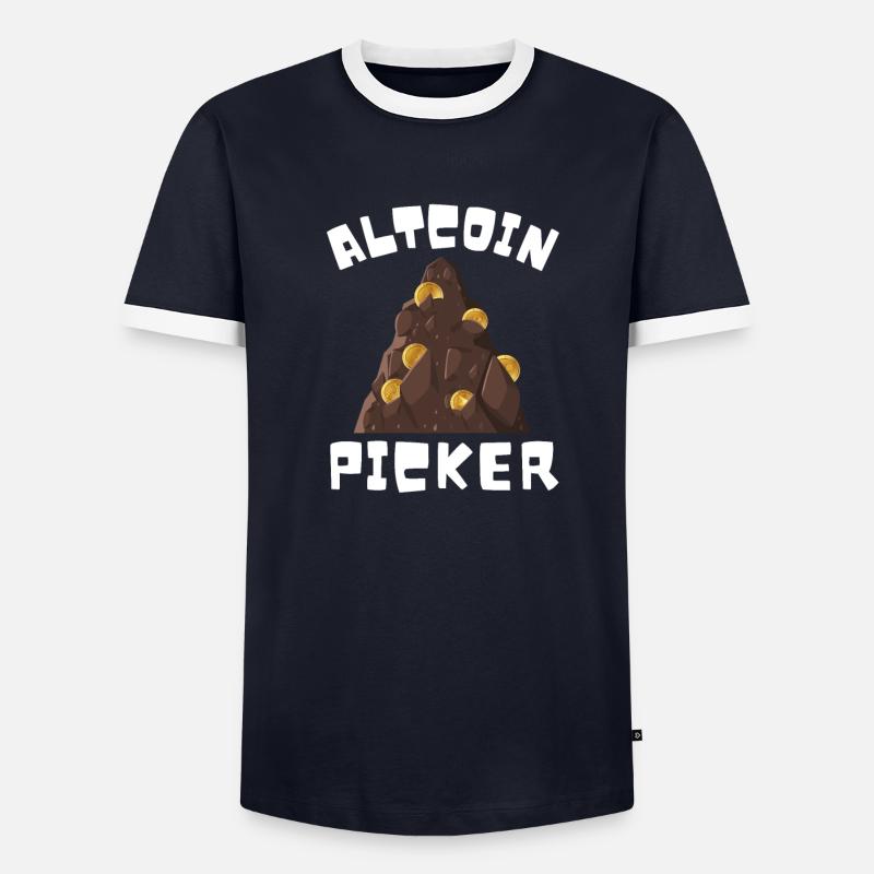 Altcoin Traders T-shirt contrasté Homme