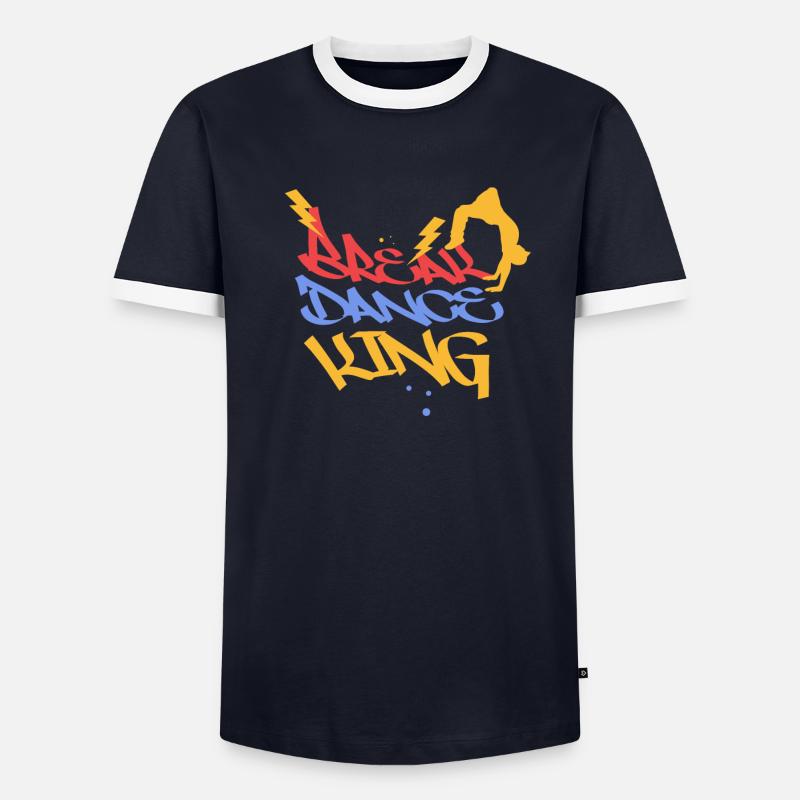 Breakdance T-shirt contrasté Homme