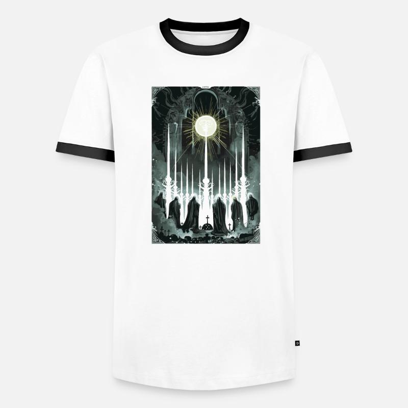 Tarot d’évaluation T-shirt contrasté Homme