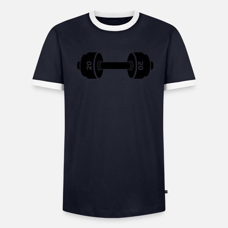 musculation T-shirt contrasté Homme