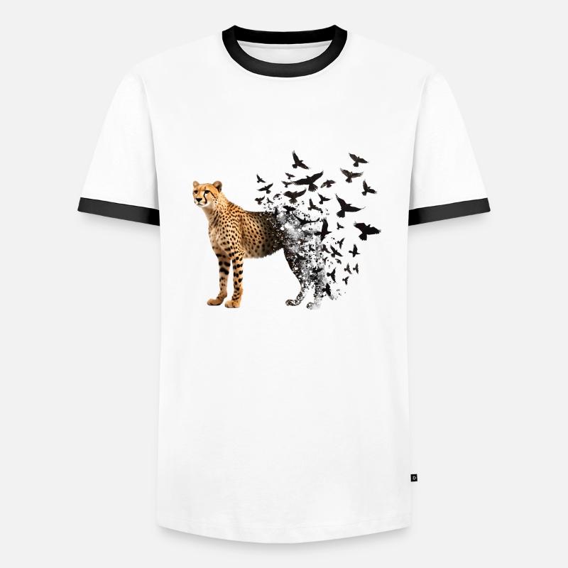 Cheetah Men's Ringer Shirt