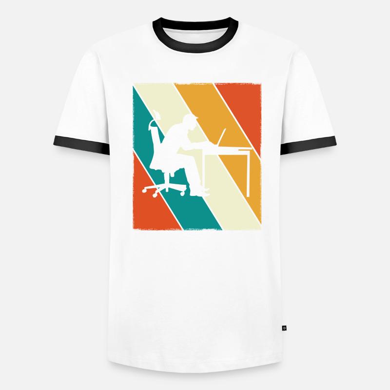 Programmierer Informatiker Informatik Männer Kontrast-T-Shirt
