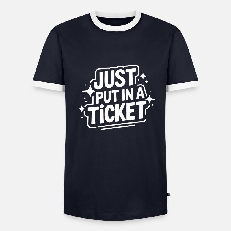 Technical Support Computer - Men's Ringer Shirt - undefined