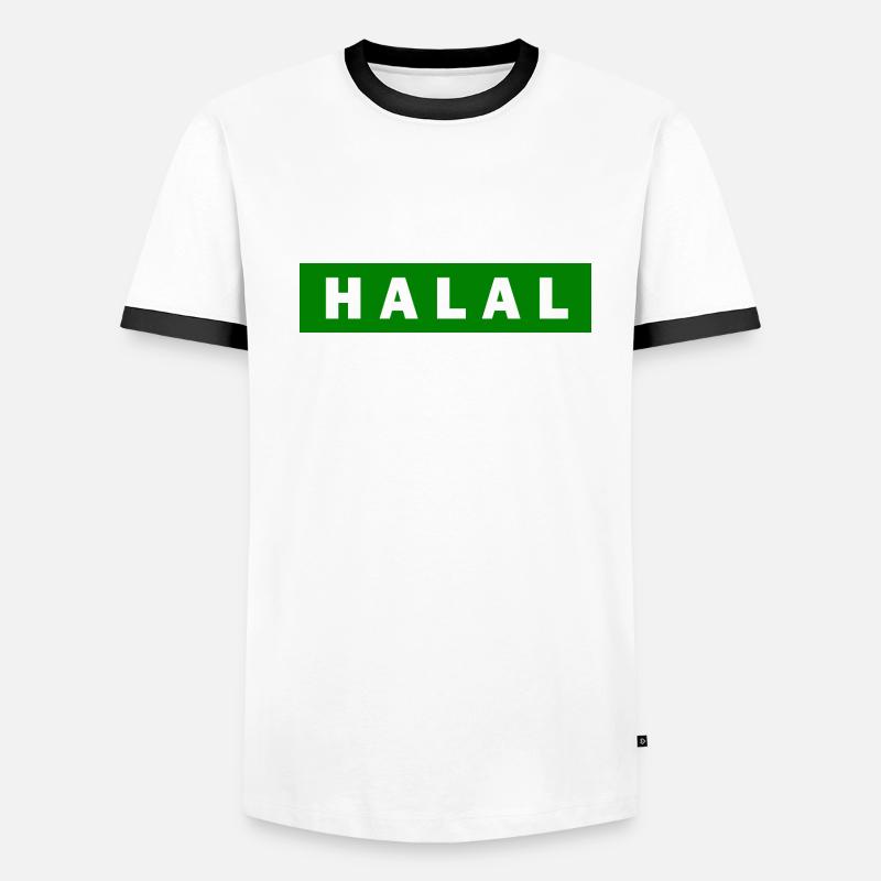 Halal Männer Kontrast-T-Shirt