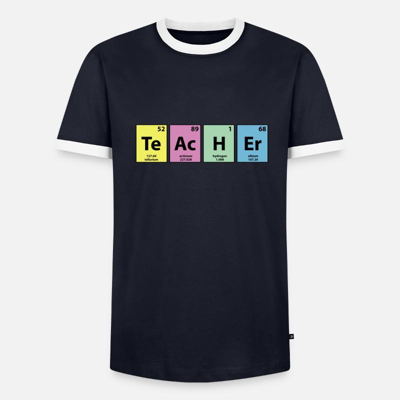 Élément enseignant T-shirt contrasté Homme
