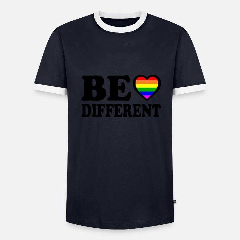 Be different Men's Ringer Shirt