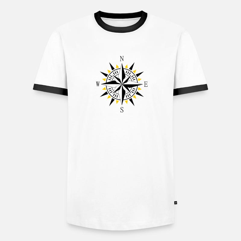 Compass Men's Ringer Shirt