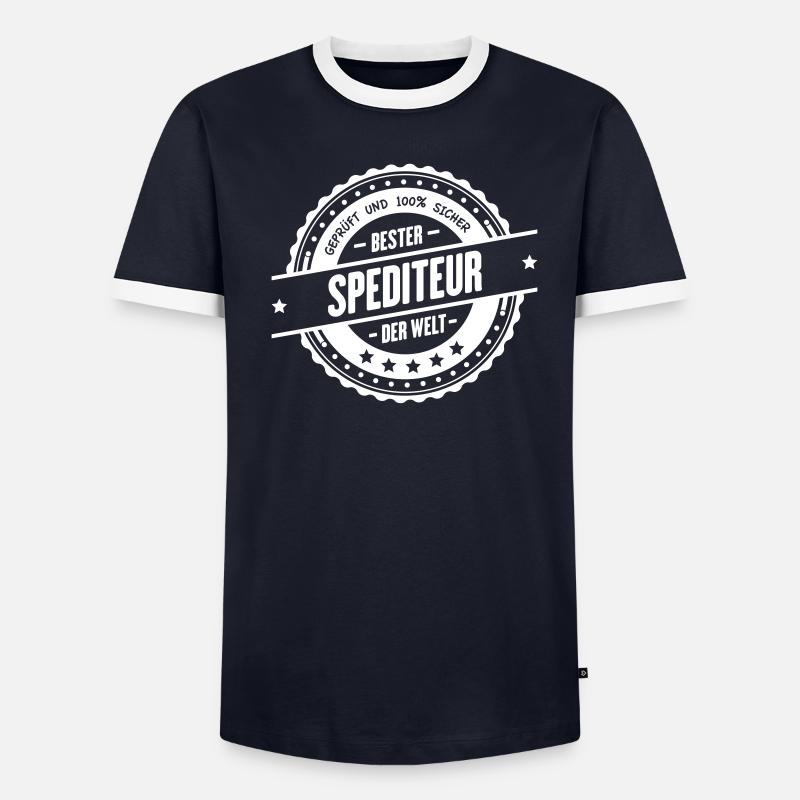Bester Spediteur Männer Kontrast-T-Shirt