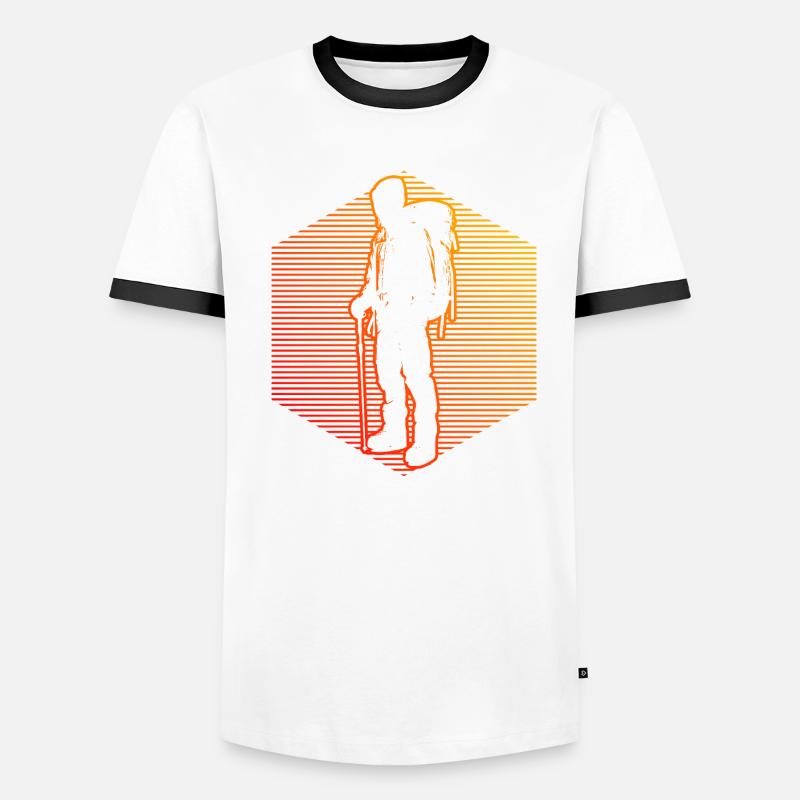 Escalade de bloc Escalade de bloc T-shirt contrasté Homme