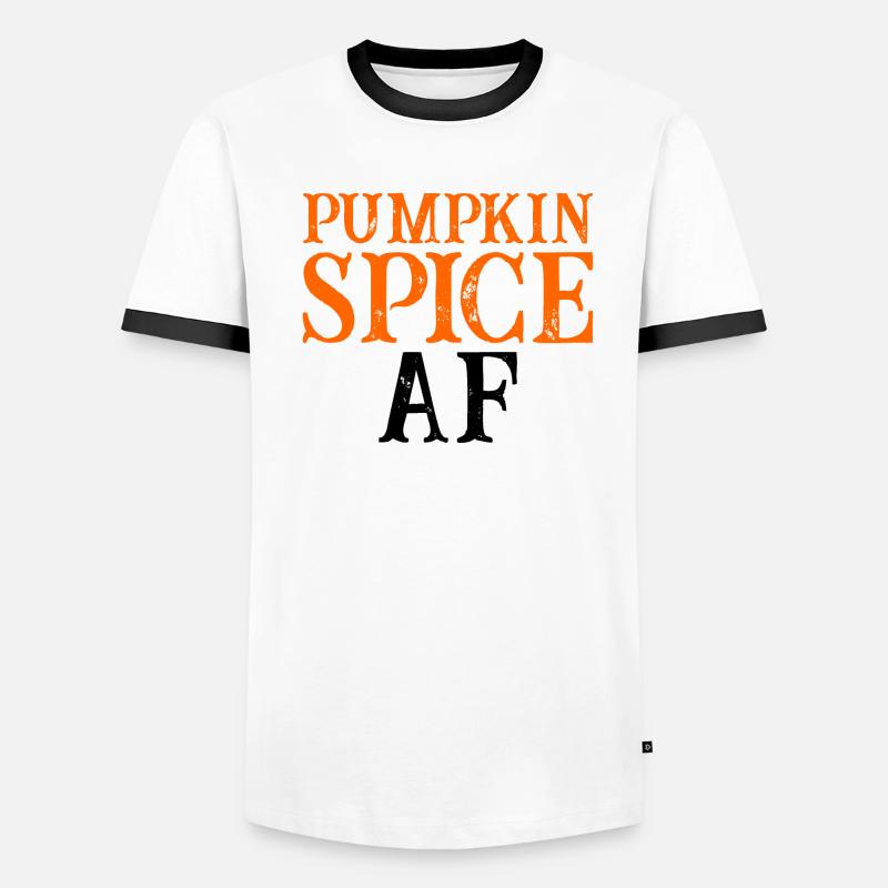 Pumpkin Spice Af Men's Ringer Shirt