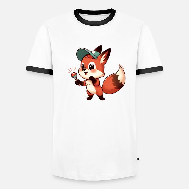 fox 4 T-shirt contrasté Homme