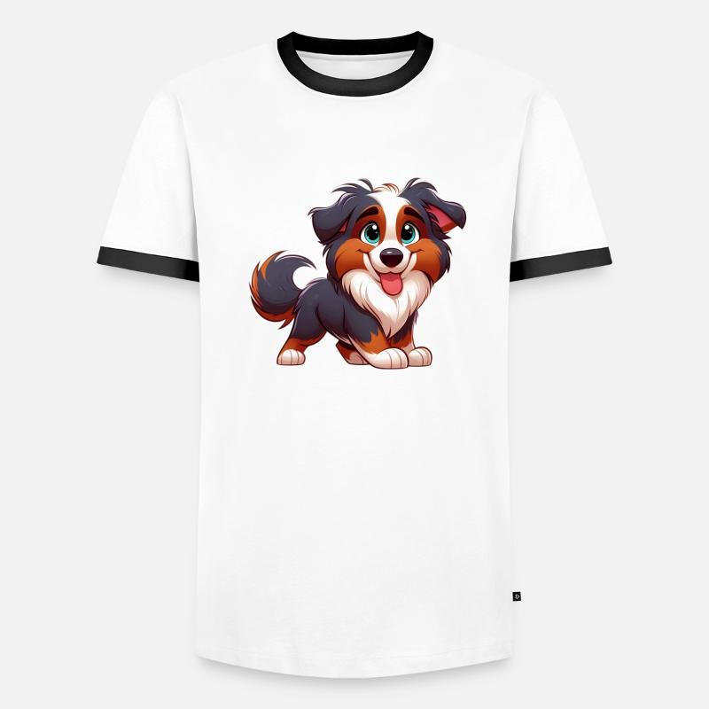 Border Collar 2 Men's Ringer Shirt