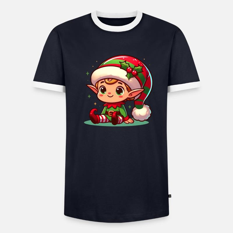 Elf 3 Men's Ringer Shirt