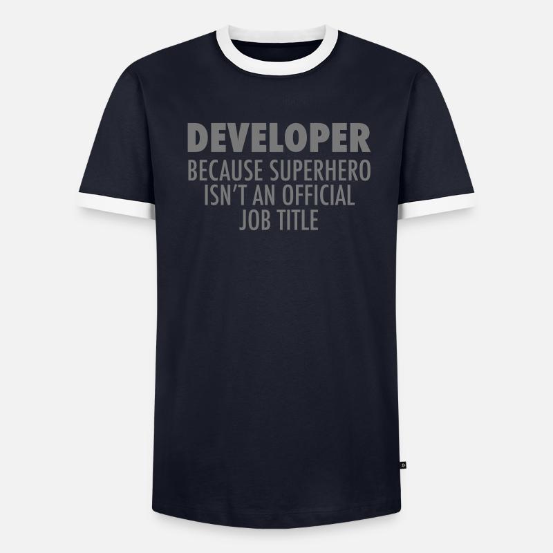 Developer Men's Ringer Shirt