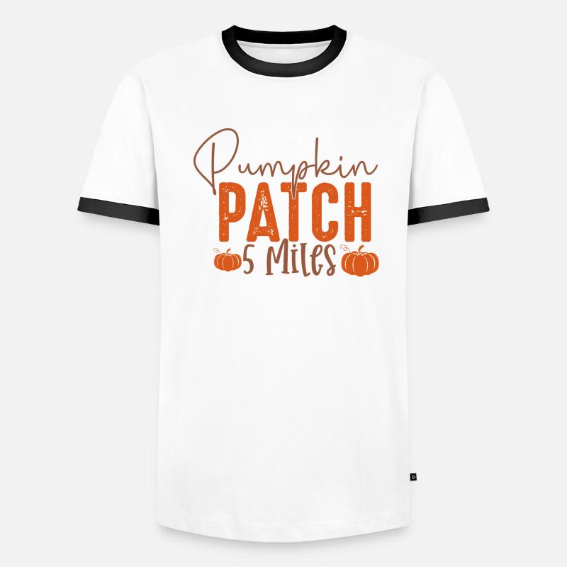 Pumpkin Patch 5 Miles Men's Ringer Shirt