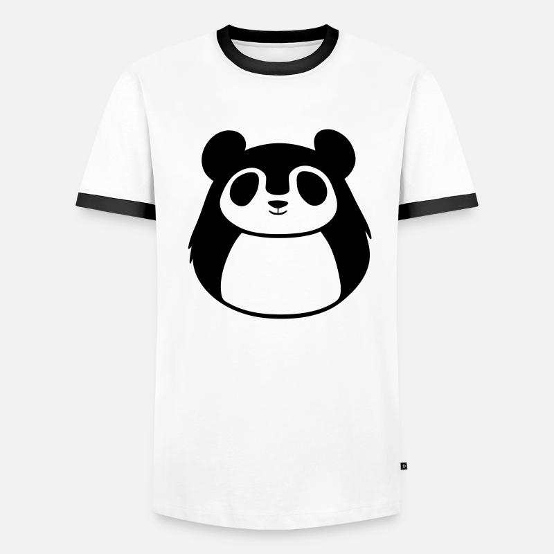 Panda Men's Ringer Shirt