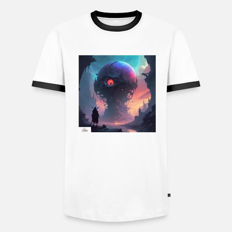 Fantasy sphere dreamscape Men's Ringer Shirt